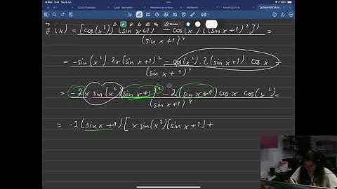 Calculus I – Sample Quiz 3 – Problem 1
