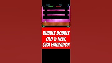 Bubble Bobble Old & New, GBA Emulador #shorts