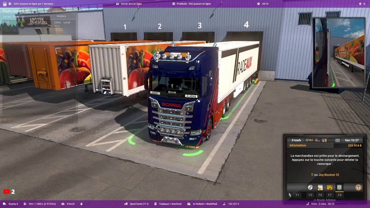 Ets2 - #19 Promods 2.46 - Trajet: Ar-Rutbah (Irq) - Skellefteä (S ...