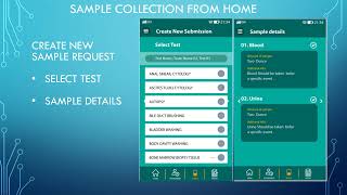 A1systems   Sample Collection from home Apps Vedio screenshot 1
