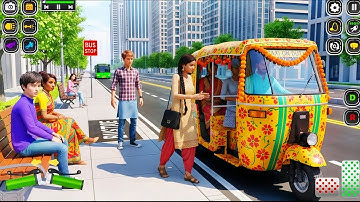 Crazy Tuk Tuk Auto 🛺 Ride in Traffic! | Funny Rickshaw Driving Gameplay