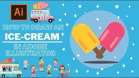 Adobe Illustrator CC Tutorial _ Ice-Cream illustration Design