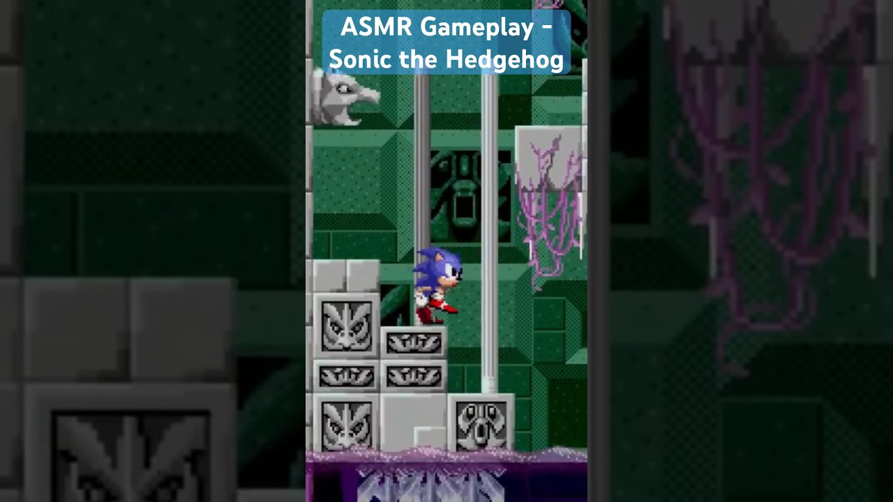 ASMR Gameplay - Let&rsquo;s Play Sonic 1 (Part 5) Clip #asmr #asmrgaming #controllersounds #asmrwhisper