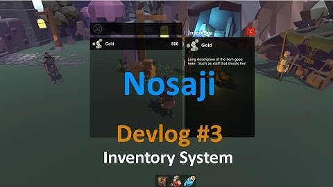 Devlog #3 Inventory System