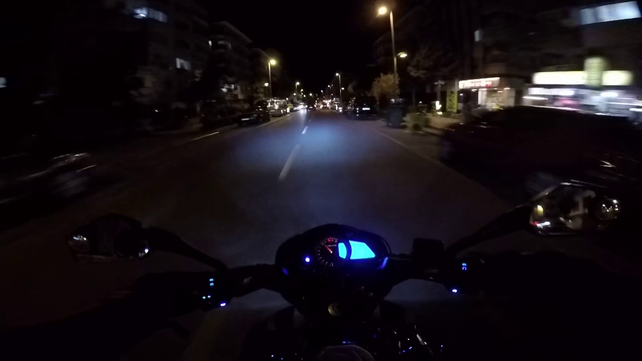 Pulsar NS200 night ride YouTube