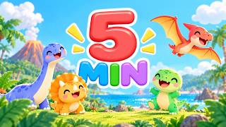 5 Minute Dinosaur Egg Timer for Kids | Visual Countdown Timer