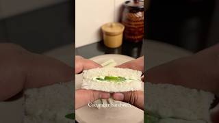Cucumber sandwich