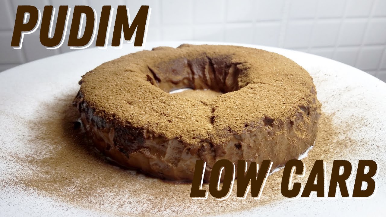Pudim Low-Carb De Chocolate Sem Ovo Para Dieta Cetogênica | Saudável, prático e barato!