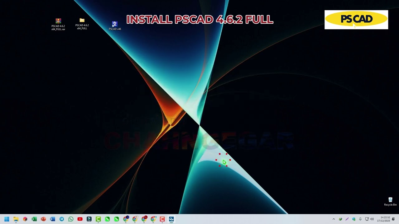 Install PSCAD Software Full Work Permanent
