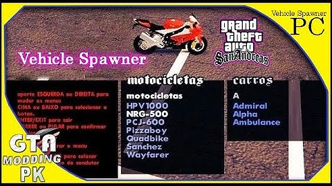 How to Download and Install Vehicle Spawner Mod in GTA San Andreas