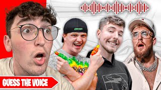 Guessing YouTubers Using ONLY Their Voice!