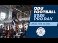 2026 ODU Football Pro Day Chad Snodgrass Zach Barlev Kris Trinidad Ryan Joyce And Bull Hargrove 