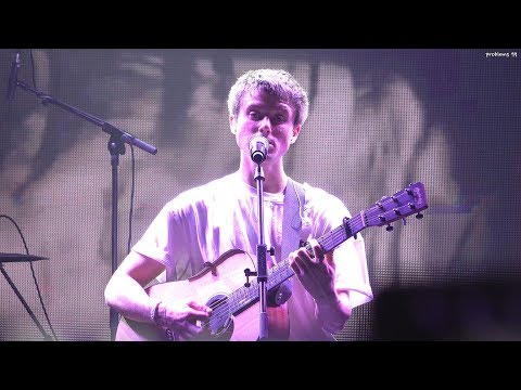 4K 190818 알렉 벤자민 (Alec Benjamin) 첫 내한 'Let Me Down Slowly' Fancam @홍대 무브홀