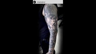 JUNJI ITO TATTOO FULL SLEEVE