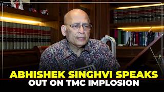 LIVE: Senior advocate Abhishek Manu Singhvi reacts on turmoil within TMC rift | Mamata Banerjee