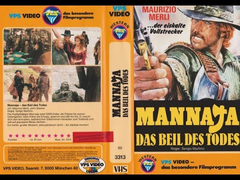 Mannaja ( l'homme à la hache ) western avec Maurizio Merli Philippe Leroy John Steiner