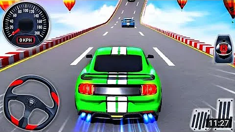 Mega Ramp Car game। कार गेम ड्राइविंग। पहाड़ पर चलने वाली कार गेम।Android gameplay