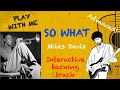 So what miles davis  jazz interactive backing track  intermediate