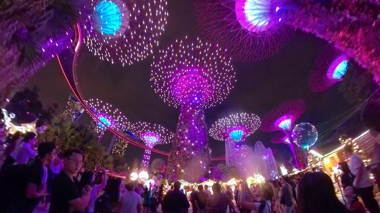 [Singapore]gardens by the bay Christmas Wonderland 2018【シンガポール】ガーデンズ・バイ