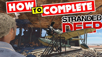 STRANDED DEEP Ending - Xbox GamesPass/PS4 Final Cut Scene! How To Complete The Game