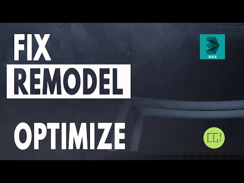 FIX 🤕 DAMAGED Geometry - How To Remodel - 3ds Max Easy TIP