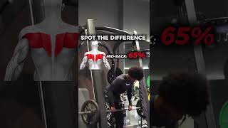 Smith machine row proper form improves mid-back activat #midback #backworkout #ytshorts #fitness