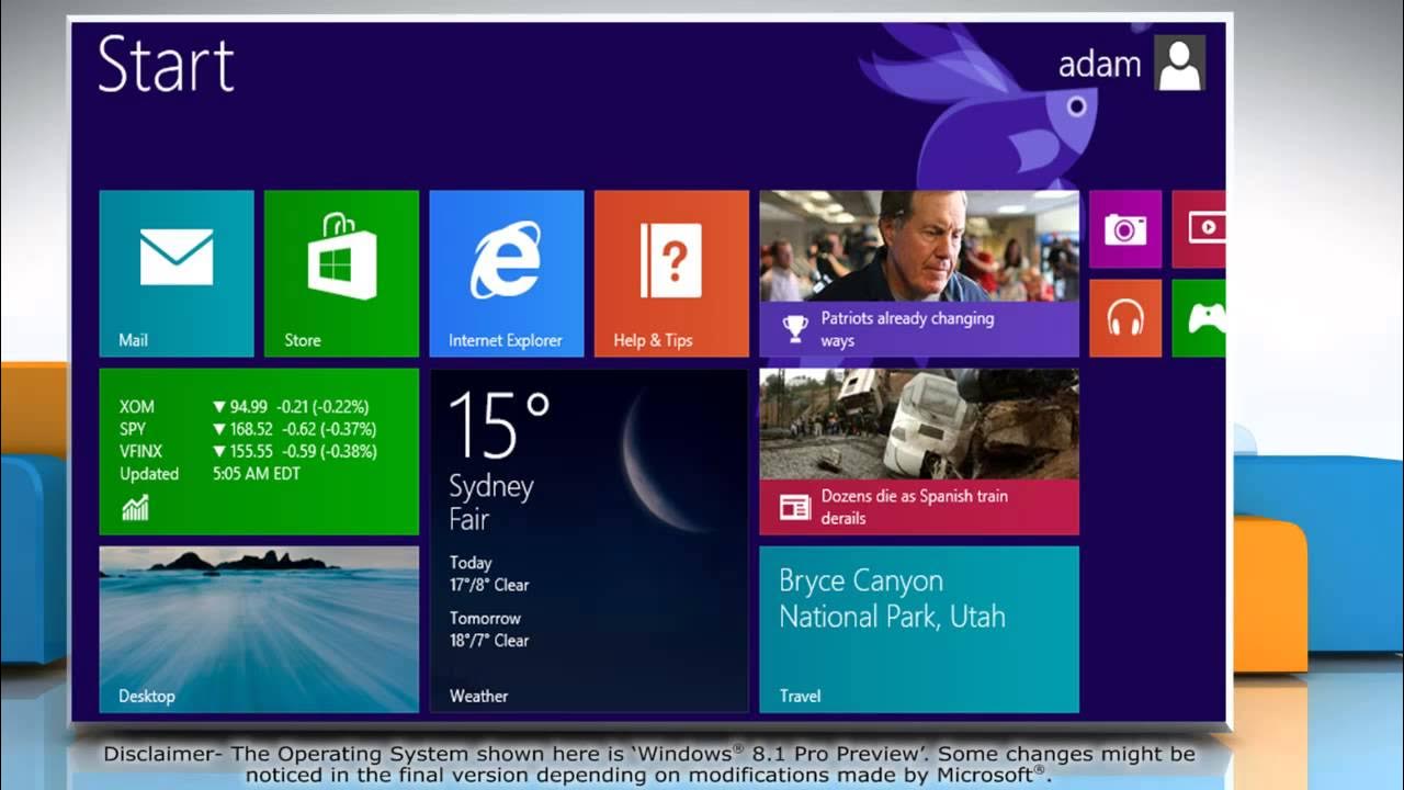 How to access the 'Run' box in Windows® 8.1 YouTube