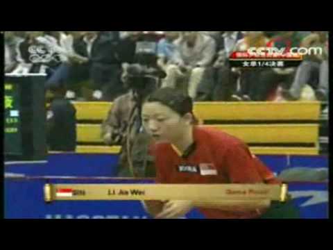 Li Jia Wei vs Wang Nan (2008 Volkswagen China Open...