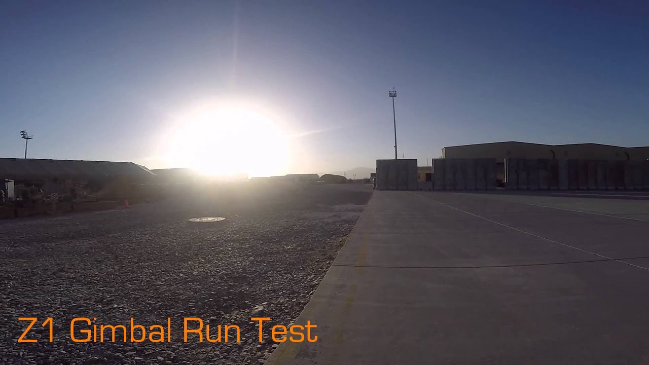 Z1 Gimbal Run Test