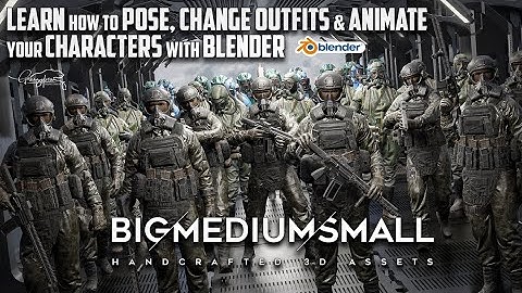 POSING, CHANGING OUTFITS & ANIMATING YOUR CHARACTERS