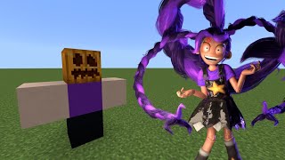 Poppy Playtime Angry Lily Lovebraids Addon in Minecraft PE
