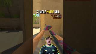 s1mple ran for a knife kill 🔪 🔥  #cs2moments  #csgo #cs2clips #donk #s1mple
