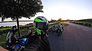 One Day In Summer Beautiful Sunset Drive With Friends Fullhd - Gopro