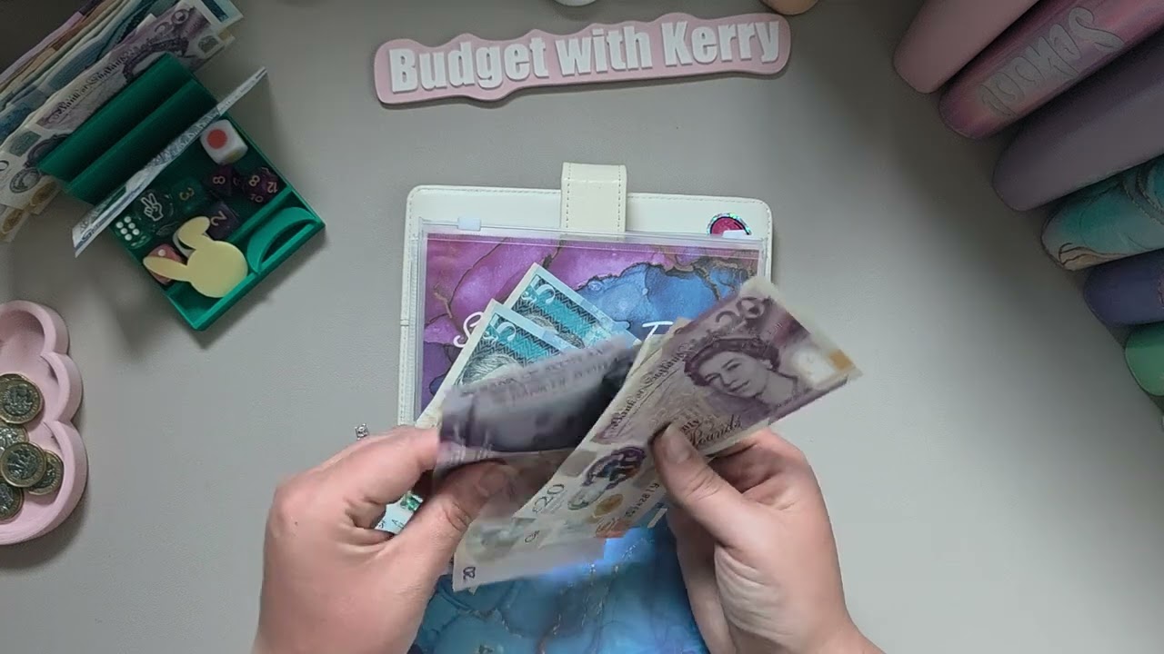 Cash stuffing £765 | June WK1 | budgeting, saving money & cash envelopes UK