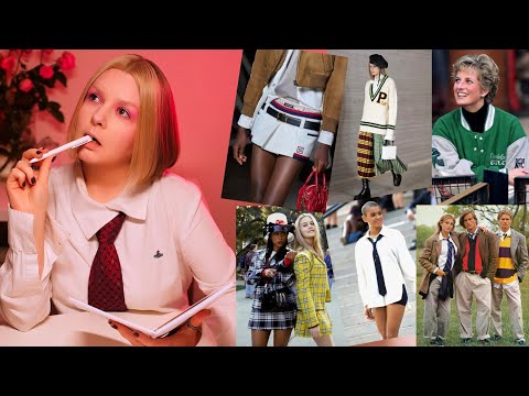 Видео: Стиль “Preppy”. Школьная форма для взрослых.