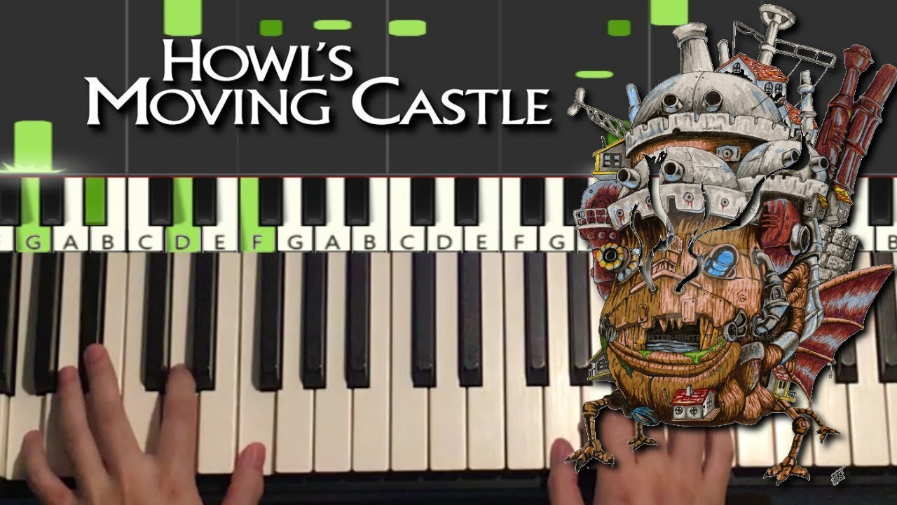 howls moving castle piano