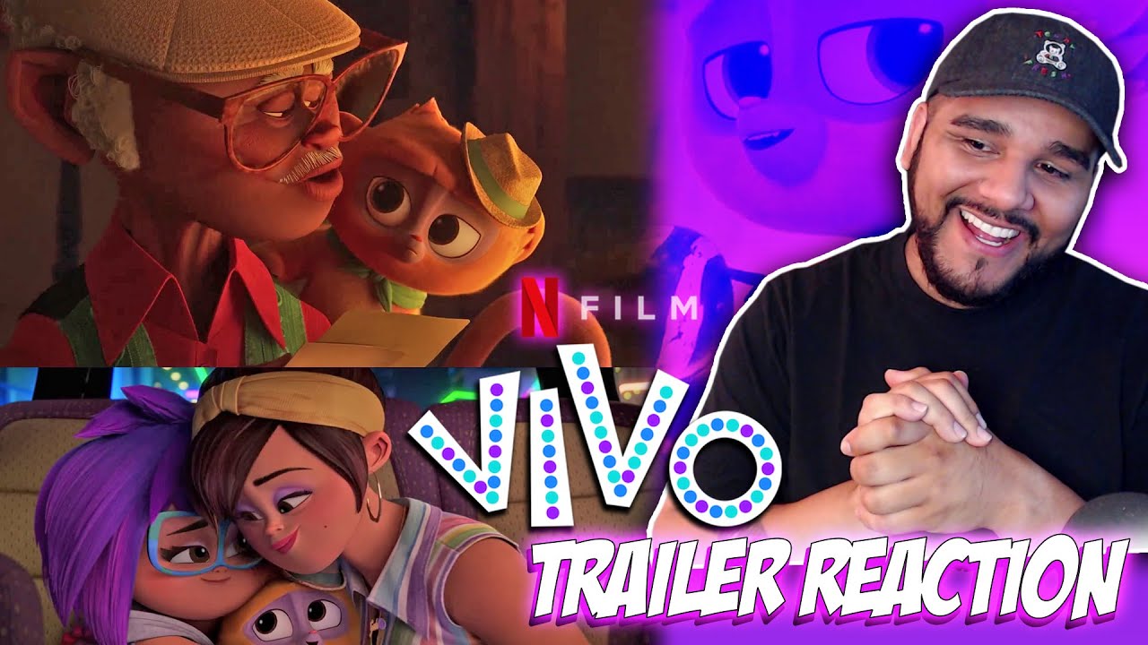 VIVO (Official Trailer) *REACTION* Netflix Animated Film ; Lin-Manuel Miranda