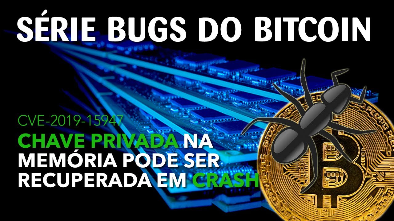 Chave privada pode ser recuperada em crash se você enviar o memory dump  para alguém