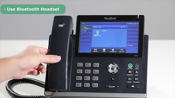 Yealink T48S Bluetooth setup