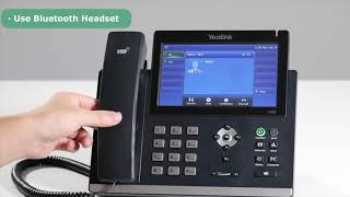 Yealink T48S Bluetooth setup screenshot 4