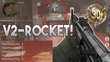 MY FIRST V2-ROCKET! (COD WW2 "V2-Rocket" Nuke LIVE Reaction!)