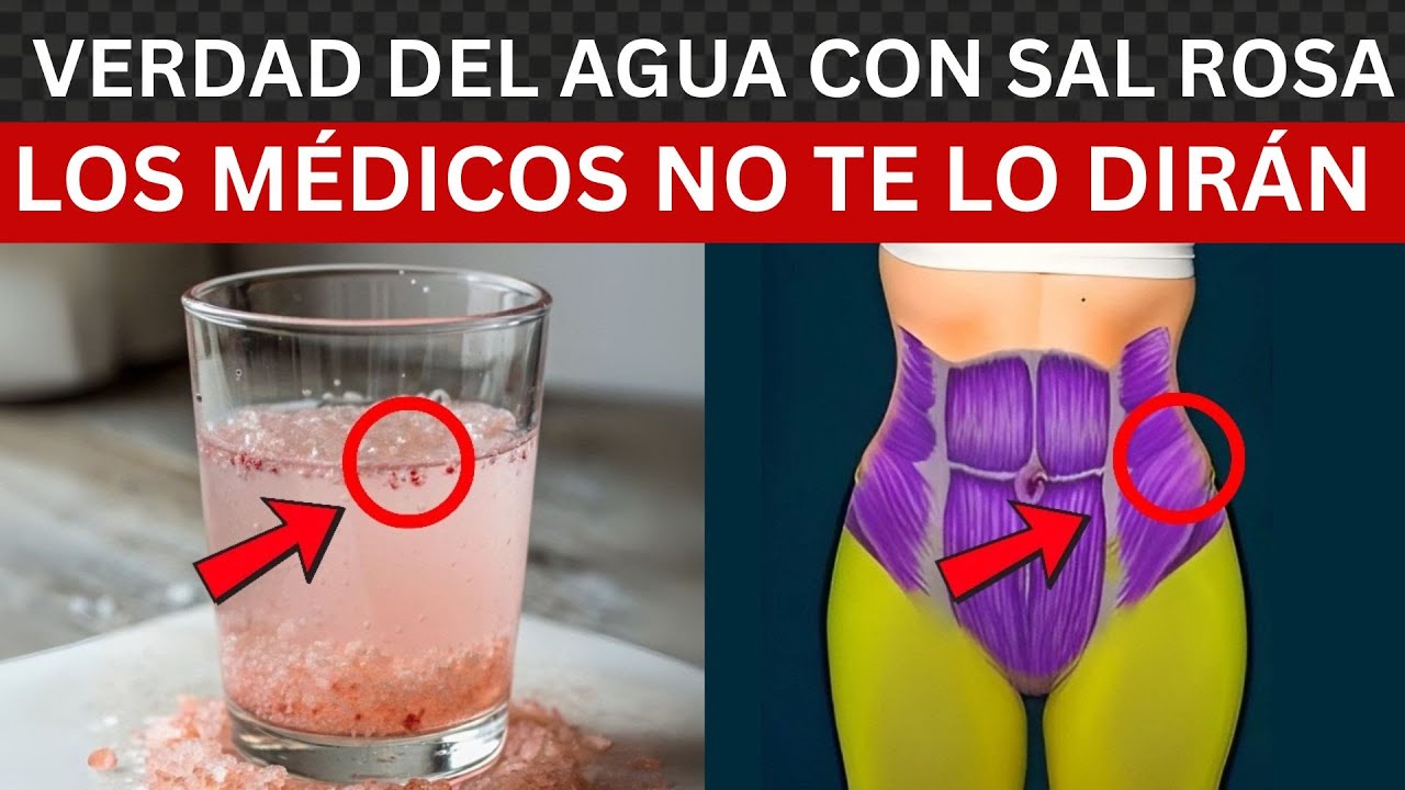 TRUCO DE SAL ROSA -- TRUCO DE SAL ROSA PARA BAJAR DE PESO - SAL ROSA PARA PERDER GRASA ABDOMINAL