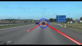 Lane and Car Tracking with OpenCV and C#