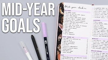 Complete Guide to Mid-Year Reflection and Goal Setting 💜