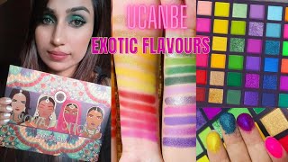 Ucanbe Exotic Flavours Eye Shadow Pallet Honest Review+Demo