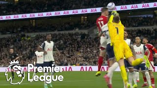 Chris Wood heads Nottingham Forest 2-0 in front of Tottenham Hotspur | Premier League | NBC Sports