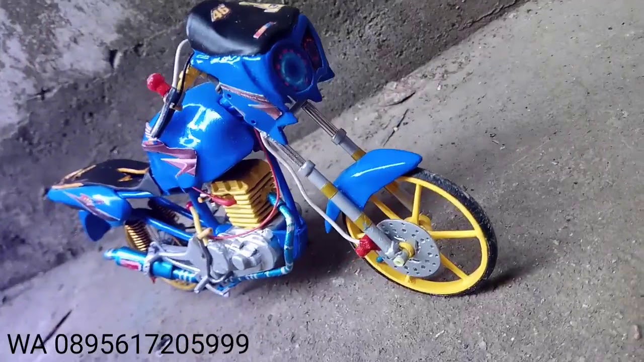 Miniatur Honda Tiger Modif Herex Mirip Aslinya YouTube