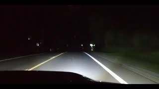 SRT392 Charger led light bar testing