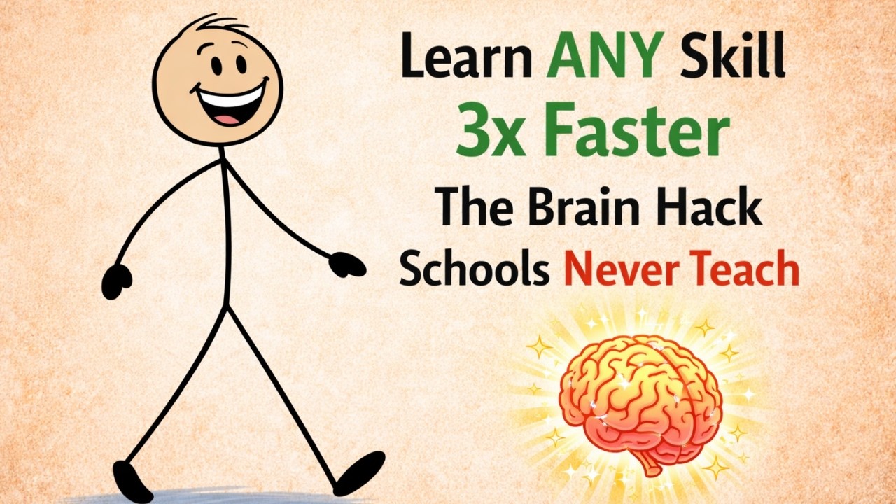 Освойте ЛЮБОЙ навык в 3 раза быстрее – мозговой лайфхак, которому никогда не учат в школах (объяс...