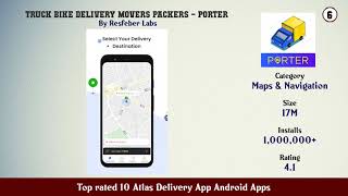 Top rated 10 Atlas Delivery App Android Apps screenshot 1